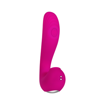 The note - Duo vibrator met likstimulatie (Roze)